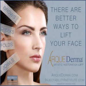 InjectAbility Institute Flyer for Arque Derma