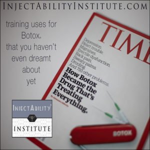 Time Magazine Cover featuring InjectAbility Institute