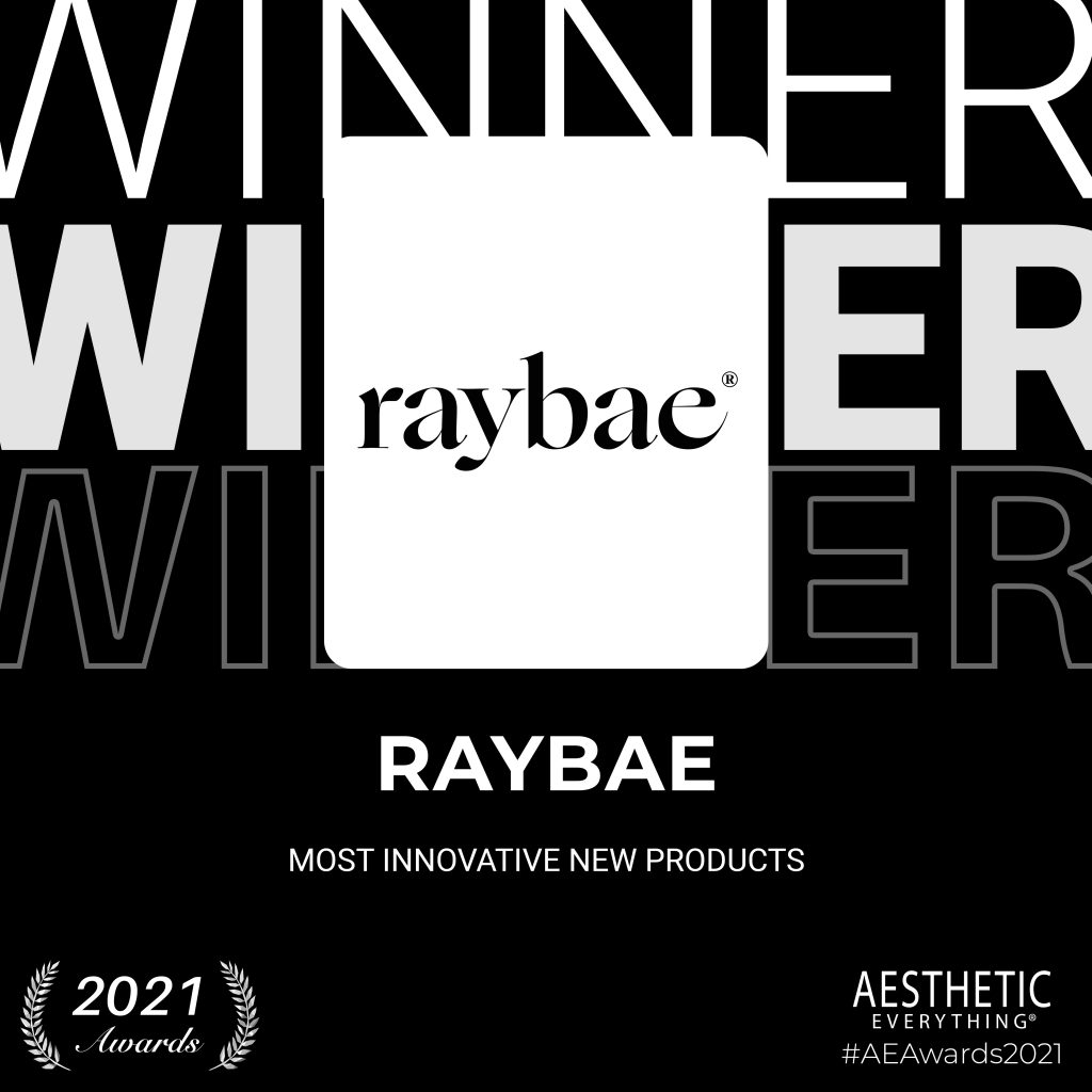 Raybae Receives "Most Innovative New Products" in the 2021 Aesthetic Everything® Awards