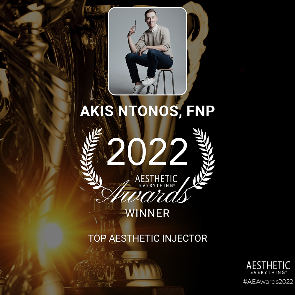 Akis Ntonos wins “Top Aesthetic Injectors” Aion Aesthetics wins "Top Medical Spa East Coast" in the 2022 Aesthetic Everything® Aesthetic and Cosmetic Medicine Awards